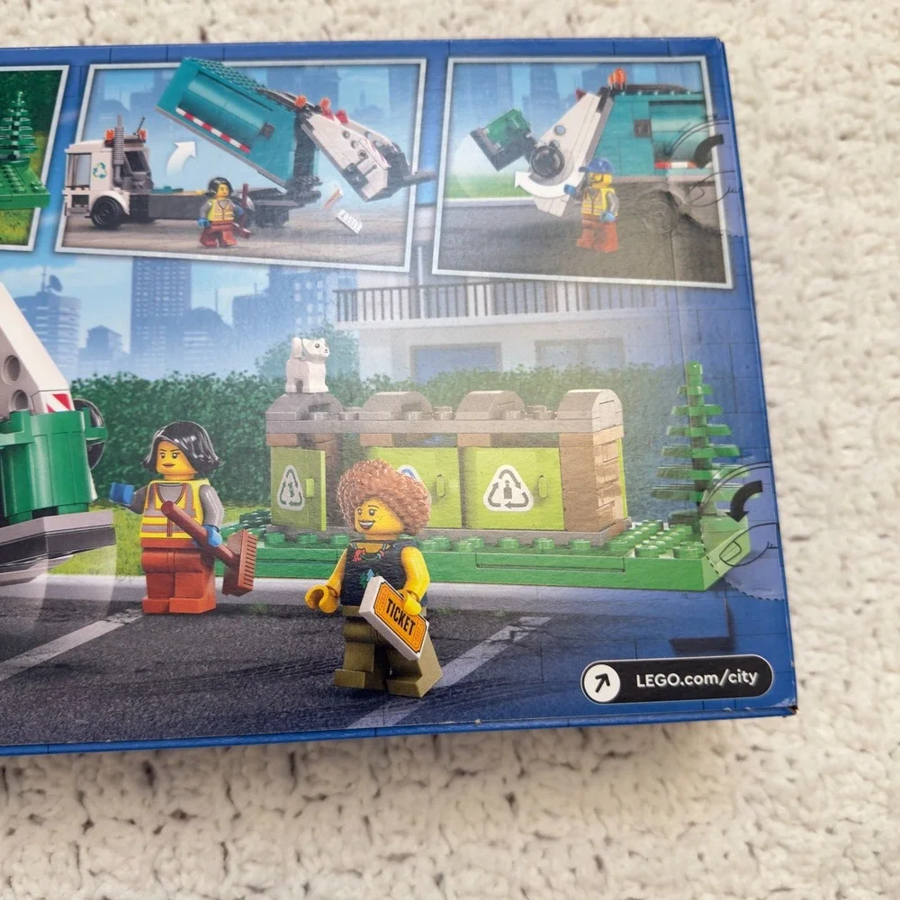 LEGO CITY: Recycling Truck (60386) Building Toy‎ Set Collectible Kids Gift Fun